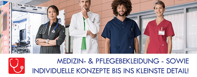 Bild für Kategorie Medizin- & Pflegebekleidung